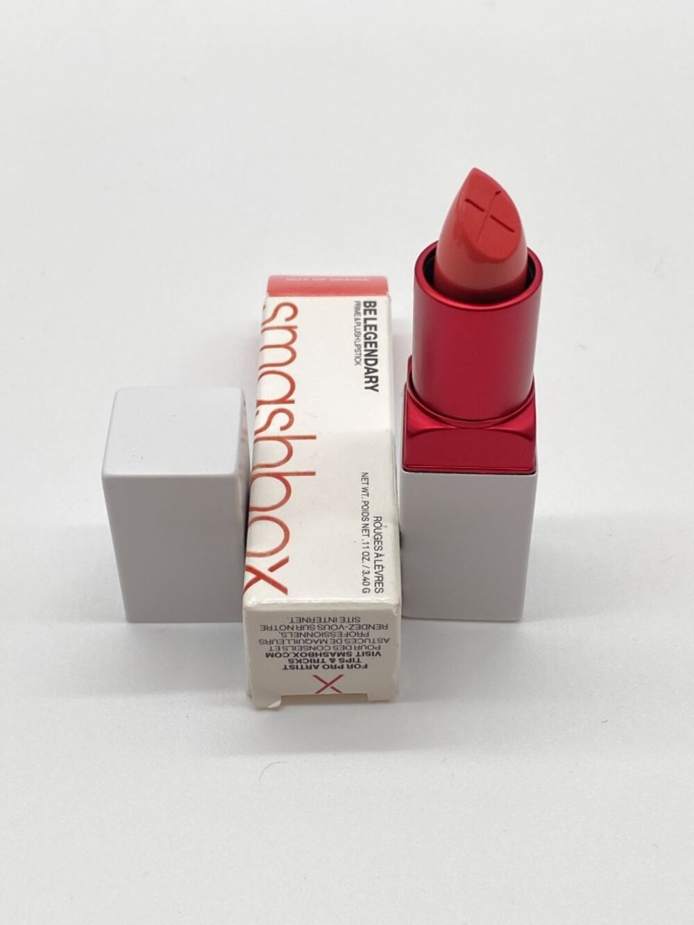 Smashbox Be Legendary Prime & Plush Lipstick 0.11oz Out Of Office New With Box